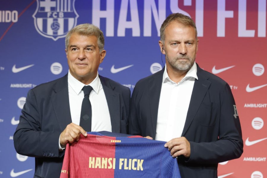 El Barcelona Present A Su Nuevo T Cnico Guatefutbol