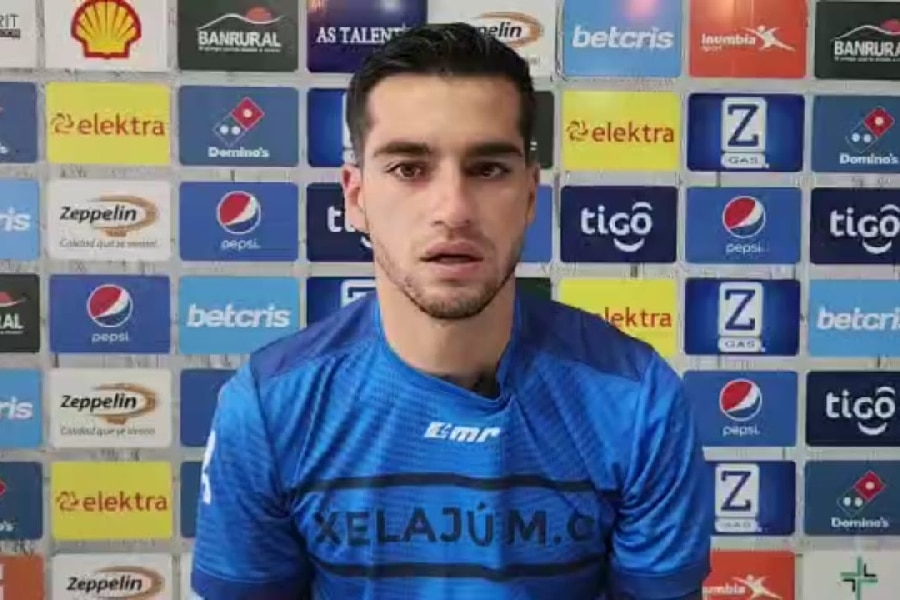 VIDEO Javier Gonz lez No Se Conf a De Mixco Guatefutbol